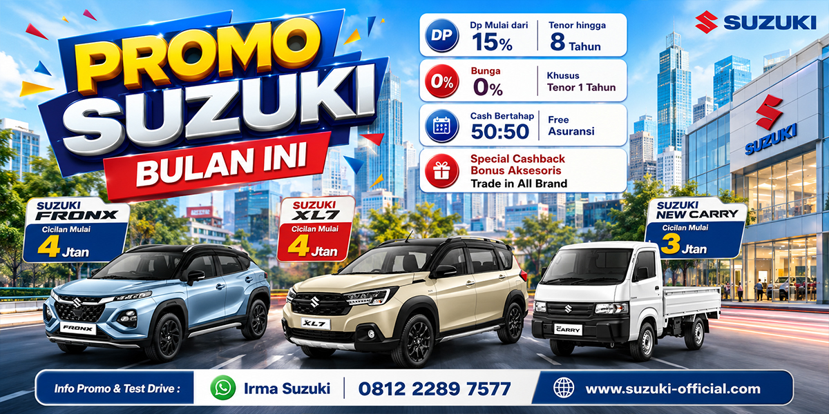 Promo suzuki Bulan ini